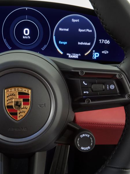 Porsche taycan driving deals range